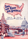 Sheet Music: "Sing and Fight For America!" (1943)