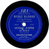 "The General Jumped at Dawn" by Wingy Manone (1943)