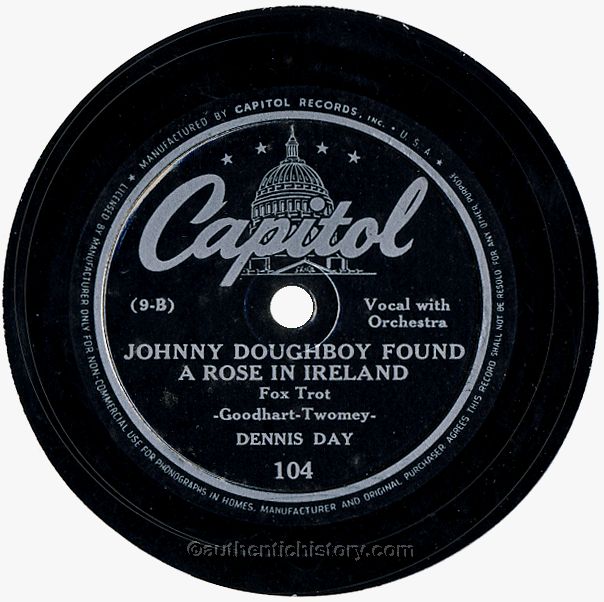 Johnny Doughboy Found a Rose In Ireland