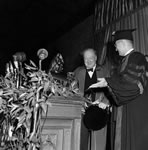 Truman introduces Churchill