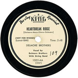 "Heartbreak Ridge" by the Delmore Brothers