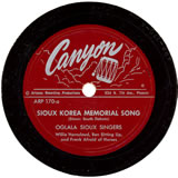 "Sioxu Korea Memorial Song" by Oglala Sioux Singers