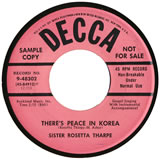 "There's Peace in Korea" by Sister Rosetta Tharpe
