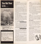 "You Bet Your Life" Pamphlet, 1963