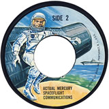 GI Joe Record side 2: Actual Mercury Spaceflight Communications (Friendship 7)