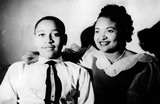 Emmett Till with his mother Mamie