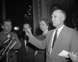 Senator Strom Thurmond after his Filibuster, 8/29/57