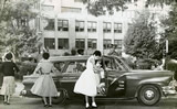 Little Rock Nine escorted to school by U.S. Army troops, 9/25
