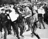 Police beat Robeson concert goers, 9/4/49