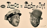 Ad for Amos 'n' Andy TV show, sponsored by Blatz