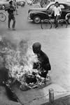 A Buddhist monk commits self-immolation, 10/5/63