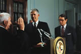 Archibald Cox sworn in, 5/25/73