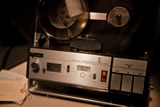 Nixon's Tape Recorder, on display at the Nixon Library in California