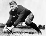 Ford as University of Michigan football player