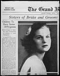 Betty Bloomer in Grand Rapids Press society page, 1937