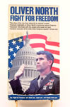 VHS Tape: Oliver North Fight For Freedom (1987)
