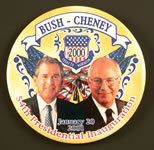 Button: Bush-Cheney Inaugural
