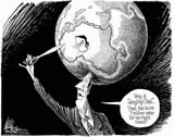 Cartoon by Mike Ritter, Tribune Newspapers, AZ