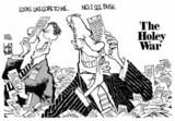 Cartoon by Dick Locher, The Chicago Tribune