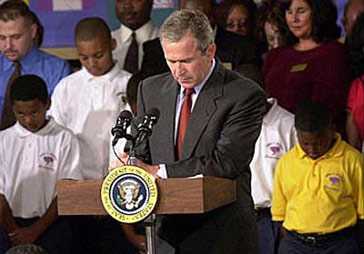 President George Bush, 1st Response