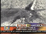 Flight 93 crashes