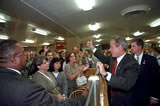 Bush visits Islamic Center