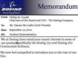 Boeing Memorandum