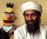 Burt is Evil with Bin Laden