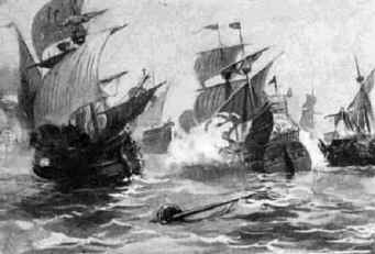 Defeated Spanish Armada