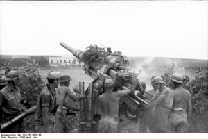 german artillery ww2