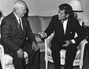 Kennedy and Khruschev