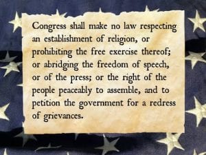 The First Amendment to the Constitution Facts