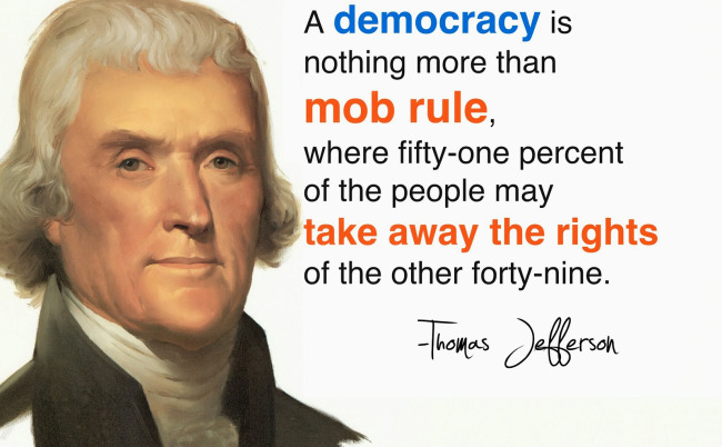 Selected Thomas Jefferson Quotes on Democracy - History